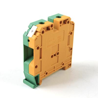 China JESIRO 2p Accessories Product Item Terminal Block Connector Enclosure Wire Euro Brass Screw MTK-35mm Nylon Electrical Terminal Blocks for sale