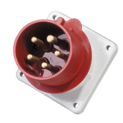 China 400V safe/waterproof/durable waterproof red wall electrical outlet for architecture for sale