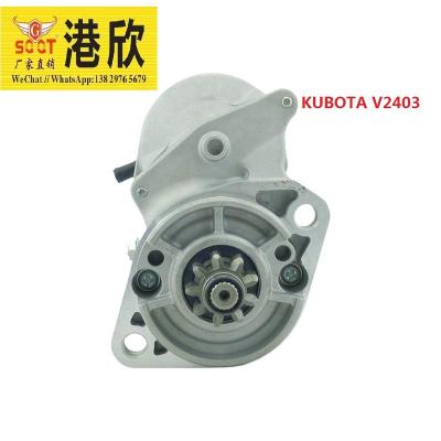 China Building Material Stores Suitable For Starting Kubota 15461-63015 1280008460 Series Engines V2403 3407016803 Engines for sale