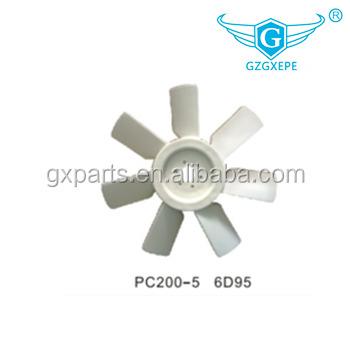 China High Quality Construction Machinery Engine 6D95 PC200-5 600-625-6620 7Y Fan Cooling, Fan Sheet, Fan Blade For Excavator Factory Price China Suppliers for sale