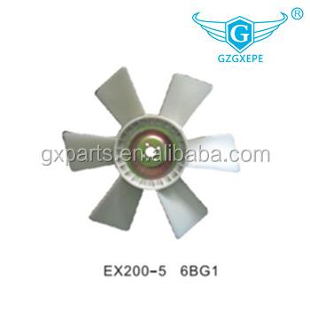 China High Quality Engine 6BG1 EX200-5 1-13660-2890 6Y Fan Construction Cooling Machinery, Fan Sheet, Fan Blade For Excavator Factory Price China Suppliers for sale