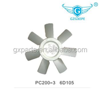 China High Quality Construction Machinery Engine 6D105 PC200-3 600-625-0700 7Y Fan Cooling, Fan Sheet, Fan Blade For Excavator Factory Price China Suppliers for sale