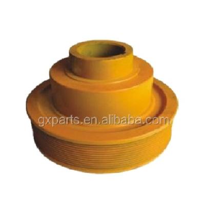 China High Quality Caterpillar Engineering Machinery E320B Engine Crankshaft Belt Pulley For Excavator With Factory Price for sale