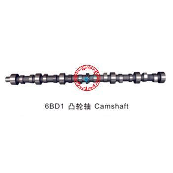 China Engineering Machinery Engine China Supply 6BD1 2451-1251111-21 Diesel Engine Camshaft For Excavator / Digger for sale