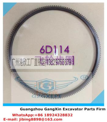 China High Quality Excavator Diesel Engine 6D114/6CT Flywheel Gear Ring 158T For Excavator Factory Price for sale