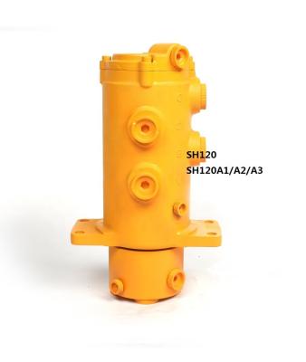 China Building material shops suitable for professional sumitomo excavator swing center rotary joint spare parts SH120 SH100A1/A2/A3 for sale