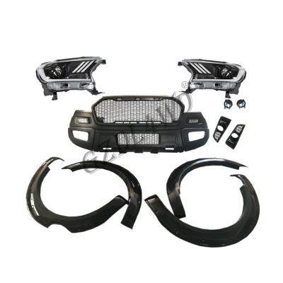 China Front Bumper Kits For Ford-van het de Stijllichaam van de Boswachterst6 T7 2015+ Roofvogel de Uitrustingen van de de Uitrustingenfacelift Te koop