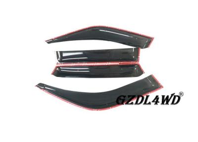 China Black Acrylic Plastic Car Window Visor For Toyota Land Cruiser 80 Series OEM for sale