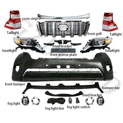 China Normal Facelift Bumper Kit Toyota Land Cruiser Prado 2008-2013 Upgrade To 2014-2017 for sale