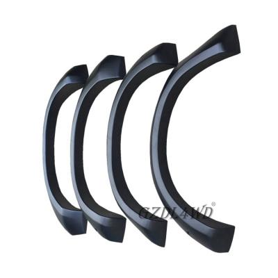 China 4 doors Truck 4x4 Wheel Arch Flares For Nissan Navara D40 Parts With Rubber Trim for sale