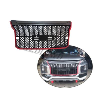 China Grill Mesh Mitsubishi Triton Accessories Matte Blacks L200 zu verkaufen