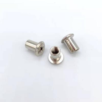 China Heavy Industry Furniture Parts Blind Nut Rivet Weld Cross Nut Round Head Stainless Socket Nut M10 for sale