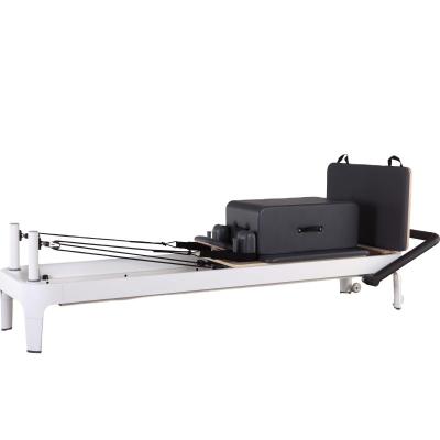 China Aluminium accessories machine for home and commercial studio newest machine alloy equipment bed white aluminium pilates reformer for sale