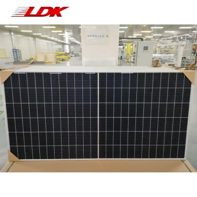 China 144 Cell Monocrystalline Residence 530w 535w 540w 545w 550w 182mm Dual Sided Jiangsu LDK Solar Panels Photovoltaic for sale