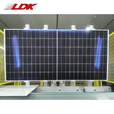 China Residence LDK 440w 445w 450w 166mm 144 Cell Monocrystalline Silicon Double Sided PV Solar Module for sale