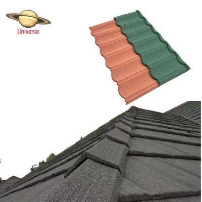 China China South Africa Colorful Stone Granules Zinc Aluminum Sheet Modern Roofing Tile for sale