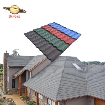 China Modern Made From China 0.4mm Light Weight Aluminum Sheet Panel Roofing Sheet High Quality Zinc Metal Sand Roof Tile for sale