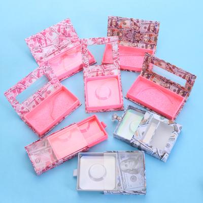 China 25mm Long Natural Mink Eyelashes Dramatic 3d Silver Wick Box Cross Mink Long Lashes Pink Silver Wick Box for sale