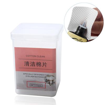 China Real Mink Fur Wholesale Lash Adhesive 100% cotton eyelash glue remover cotton eyelash glue for sale