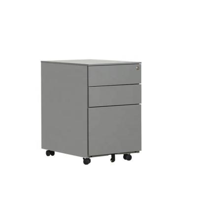 China Modern Steel Pre-assembled Desk Used Mobile Pedestal Rolling Storage Cabinet for sale