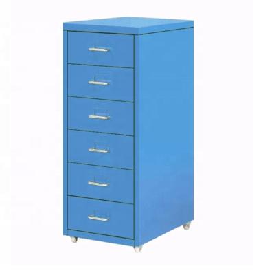 China Small Vertical Adjustable Six Drawer Adjustable Three Drawer Storage Cabinets Living Room (Height) Pedestal Cabinets for sale