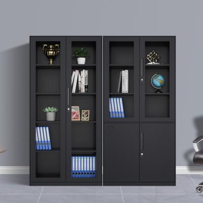 China (Other) Office Furniture Filing Cabinet Storage Adjustable Swing Door Metal Closet for sale