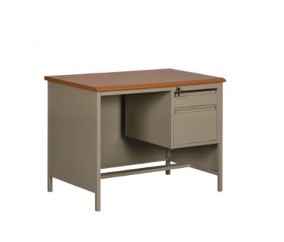 China (Height)Adjustable Desktop Computer Desk With Two Drawer Metal Frame Hanging Desk for sale