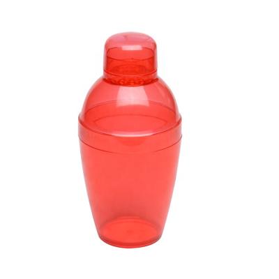 China Viable High Quality Colorful Plastic Cocktail Shaker for sale