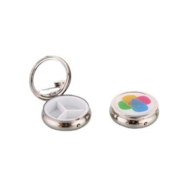 China Wholesale Cheap Portable Gift Decorate Mini Metal Pill Box or Pill Case for sale