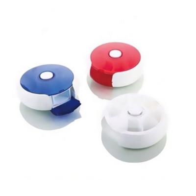 China Gift 7 Day Round Compartment Travel Pill Box / Pill Case for sale