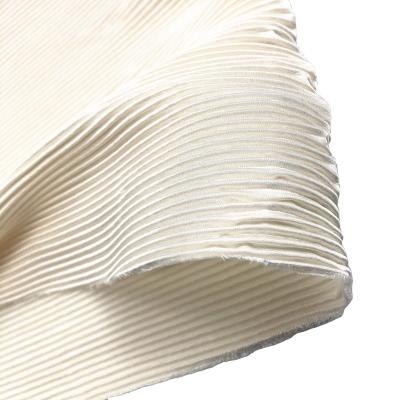 China Latest Design Waterproof Organ Pleated Expanded Grain Fabric For Blouse Dress Pants for sale