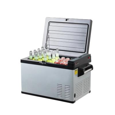 China Refrigerador portátil de 24,5 KGS con compresor de 12/24 V y energía solar para actividades al aire libre en venta