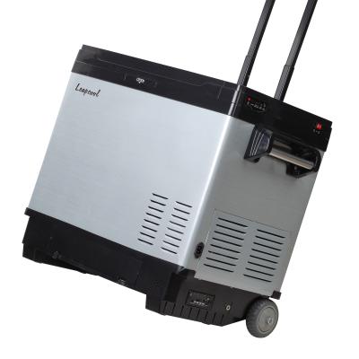 China 12v 24v Doppeltemperaturregelung Portable 40L Kompressor Kühlschrank für Lkw und Auto zu verkaufen