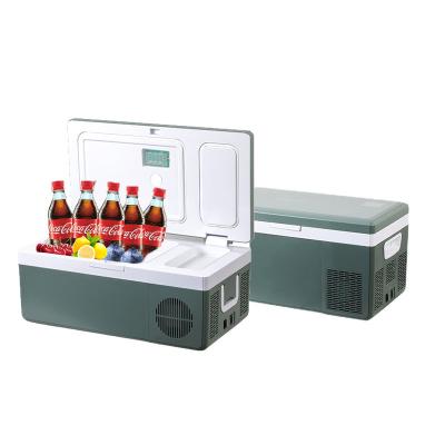 China Car Fridge Portable Freezer 202 15l Car Refrigerator Compressor Mini Refrigerator for sale