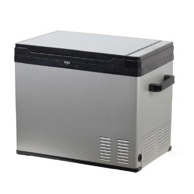 China DC12V 40L Mini refrigeradores para automóviles congelador pesca al aire libre acampada compresor refrigerador en venta