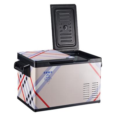 China Portable Refrigerator For Car 45GB DC 12v Car Fridge For Camping Truck Rv Boat Mini Fridge for sale