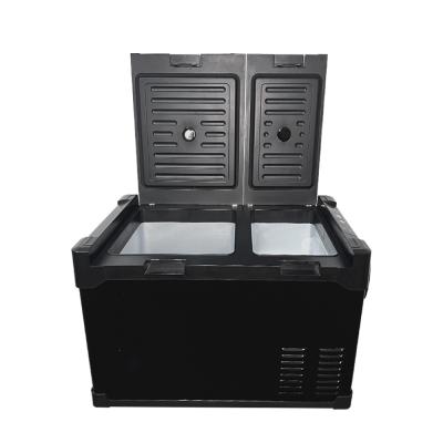 Chine Compresseur de 12v DC réfrigérateur de voiture 45 litres congélateur mobile réfrigérateur de camping de voiture mini réfrigérateur à vendre