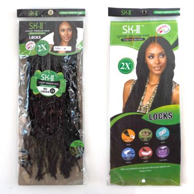 China High Temperature Synthetic Fiber Soft NU Locs Hair 36 Inch In Synthetic Hair Extension 18 24 Inch bobbiboss Crochet Hair Braids Dreadlocks Goddess Faux Locs for sale