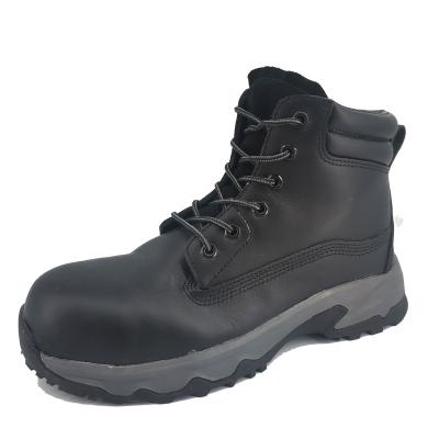 China Anti-Slip Nubuck Mesh EVA Anti-Slip Air / Rubber Compound Midsole CE SBP Toe Safety Shoes Leather Steel for sale