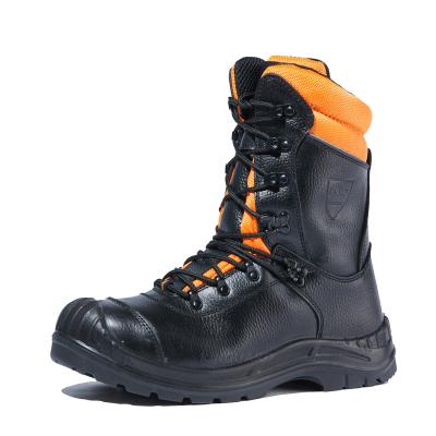 China Class 1 Chainsaw Heavy Duty Anti Ankle Heavy Duty Chainsaw High Cut Toe Forest Steel Chainsaw Boots for sale