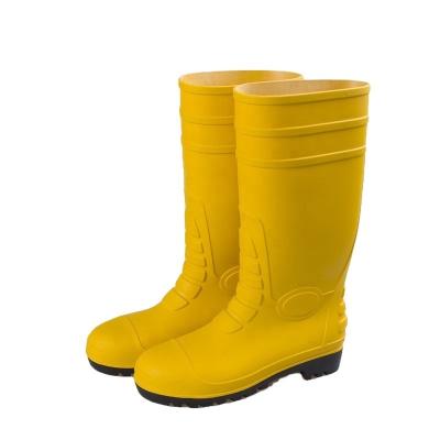 China Waterproof Construction PVC Acid Resistant Rain Boots for sale