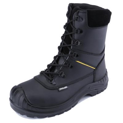 China Compound Toe Safety Rubber Boots Work Anti-Static Heat Resistant Anti-Slip Safety Shoes for sale