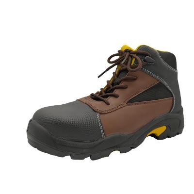 China Abrasion Resistant Anti-Static Compound Non-Metal Sole S3 High Shock S3 High Top Safety Shoes for sale