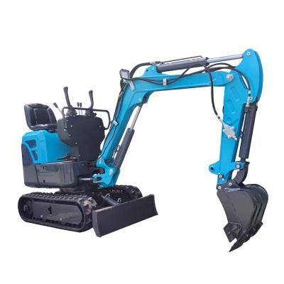 China Building Material Shops 1 Ton Smart Operation EPA4 Euro V Engine Excavator Machine Mini Excavator Prices for sale