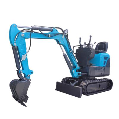 China Building Material Shops 1 Ton Smart Operation 1 Ton Euro V Small Excavator Mini Digger For Sale for sale