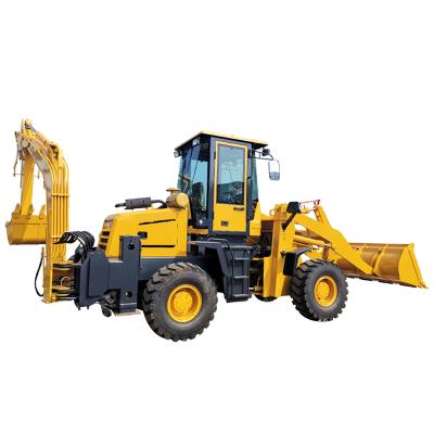 China Hotel New Design Digger Loaders With Excavator Construction Machinery Backhoe Loaders for sale