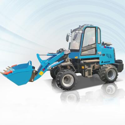 China Construction Material Shops Small Cheap Compact Wheel Loader Front End Loader Farm Loader Mini for sale