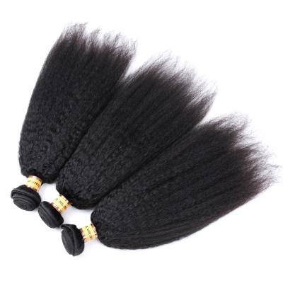 China Wholesale Virgin STRAIGHT CURLY Yaki Braiding Cheap Curly Straight Yaki Hair Bundles Brazilian Hair Weave for sale