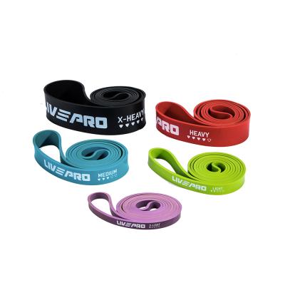 China High Quality Customized Resistance Exercise Latex Loop Fitness Resistance Bands For Elastic Yoga Stretch Exercises for sale