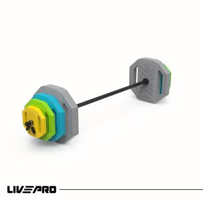 China Universal New Smart Fitness Fixed Classic Weightlifting Barbell Combination Set for sale